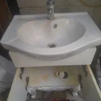 شیر روشویی با تمام تشکیلات زیرشس