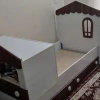 تخت کودک و نوجوان تمام MDF
