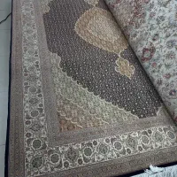 فرش اقساط ۶متر ماهی دستباف تبریز ۵۰رج کارکرده سالم