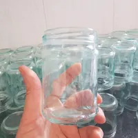 شیشه مربا با درب