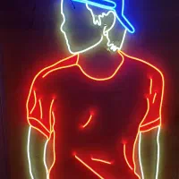 تابلو نئون و ال ای دی LED ثابت و چشمک زن