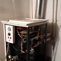شوفاژ وپکیج زمینی تازه سرویس شده