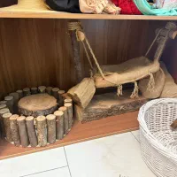 دکور چوبی دستساز آتلیه نوزاد