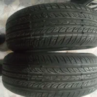 یک جفت لاستیک سمندی پهن(اسپرتی)درحدنو