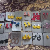 گوشواره رنگی میخی عمده