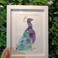 تابلو نقاشی آبرنگ