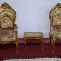 مبل سلطنتی ۹نفره کارکرده|مبلمان خانگی و میز عسلی|تاکستان, |دیوار