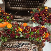 گل آرایی یلدایی|گل و گیاه طبیعی|شهرکرد, |دیوار