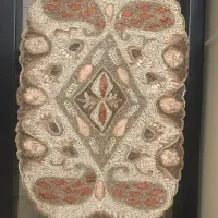 رومیزی پولک دوزی