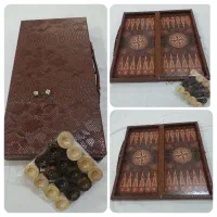 تخته نرد پشت چرمی