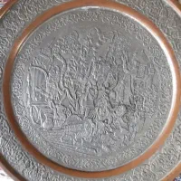 سینی مسی قلم کاری