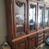 بوفه دوطبقه. چوب گردو.