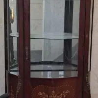 ویترین ایستاده  لوکس منحنی