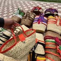 ساک مجلسی کار شده با قیطان