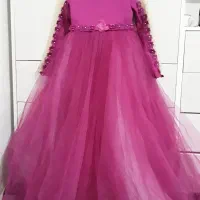 پیراهن پرنسسی کار شده نونو