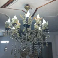 لوستر برنز ۶ شاخه ۱۲ لامپ