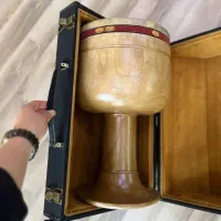 جعبه تنبک  چرمی سرو در رویال موزیک