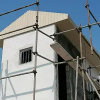 نصب ایرانیت ورقهای کرکره طرح سفال نما ناودانی