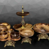 سرویس پذیرایی چوبی