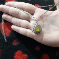 پلاک زنجیر ایتالیایی نقره
