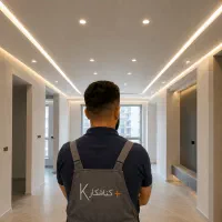 کناف و سقف کاذب حرفه‌ای با اجرای تمیز + کناف پلاس