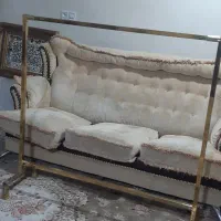 اتاق پرو طرح تلفن انگلیسی،رگال و چوب لباسی