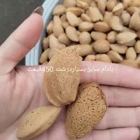 بادام بسیار درشت ارومیه و خرما گردو کشمش