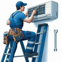 نصب،شارژ گاز وسرویس وتعمیرولوله کشی اسپیلت(تضمینی)