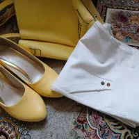 یک عدد کیف و کفش،و یک عدد شلوار