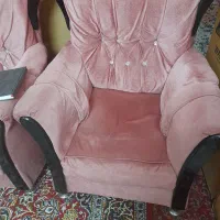 مبل ب قیمت مفت ۶نفره فقط۳میلیون پول پارچه چوبش نیس