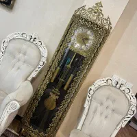 ساعت ایستاده برنج ولوستر برنج