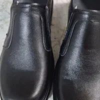 کفش چرم طبیعی برند شهپر سایز 42 نو