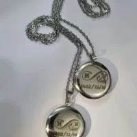 گردنبند لاکت ۲عکسه و۳عکسه
