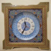 ساعت دیواری صنایع خاتم اصفهان