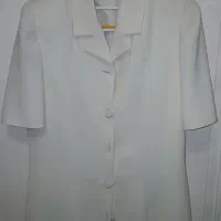 پیراهن کتی شیری  ماکسی آستردار مجلسی