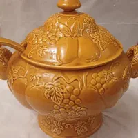 سوپ خوری قدیمی آنتیک ژاپن عتیقه بشقاب دیس کاسه