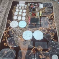 فروش فوری تعدادی وسایل سنگ مصنوعی و  شمع