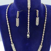 سرویس نقره925 طلایی پرنس