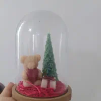 باکس شمع شیشه ای