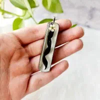 دستبند چرم موی یار ..مدال موی رزینی