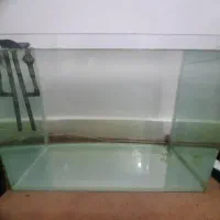 اکواریوم شیشه خم با پمپ