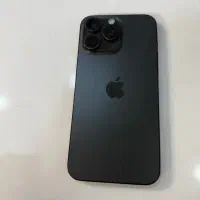 آیفون ۱۵پرومکس اصلی در حد نو رنگ مشکی