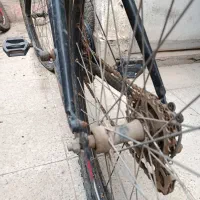 دوچرخه 26دنه دار.روکش صندلی خریداری شده نصب نشده