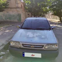 پراید دوگانه فابریک نقره ای