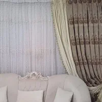 پرده فروشی بزرگ کلا هفت متر با دوتا والان