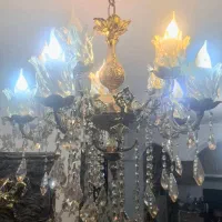 یک جفت لوستر برنج         ۵ شاخه ۱۰ شعله