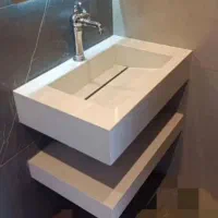 روشویی پورسلان با رنگبندی