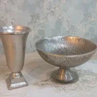 گلدان و ظرف میوه نو الومینیومی