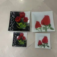 دو دست میوه خوری هفت پارچه