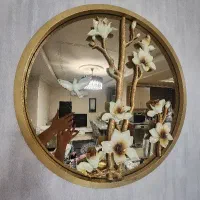 آینه طرح دار